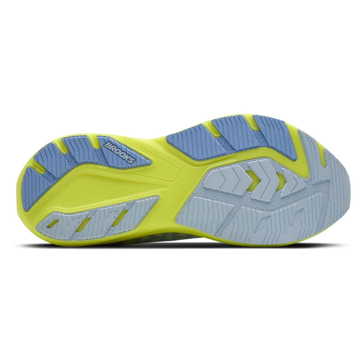 Brooks Ghost Amp - Womens Running Shoes - White/Blue/Nightlife - image 6