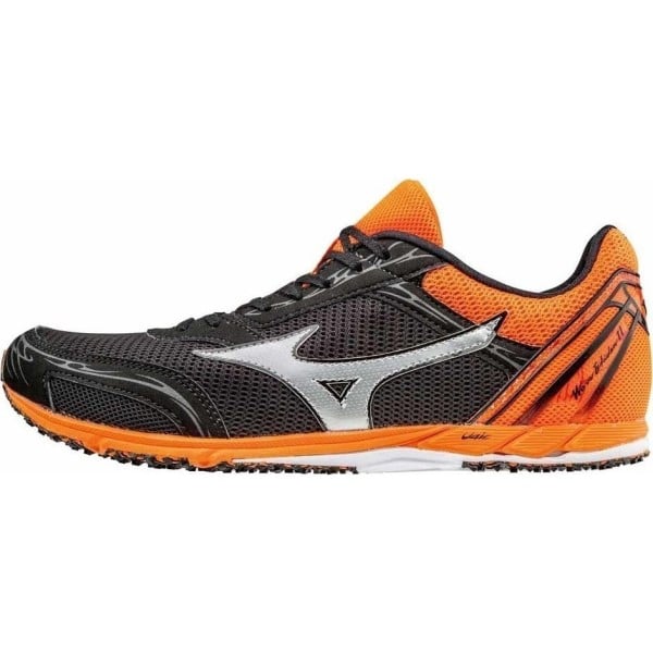 Mizuno Wave Ekiden 11 - Unisex Racing Shoes - Black/Orange