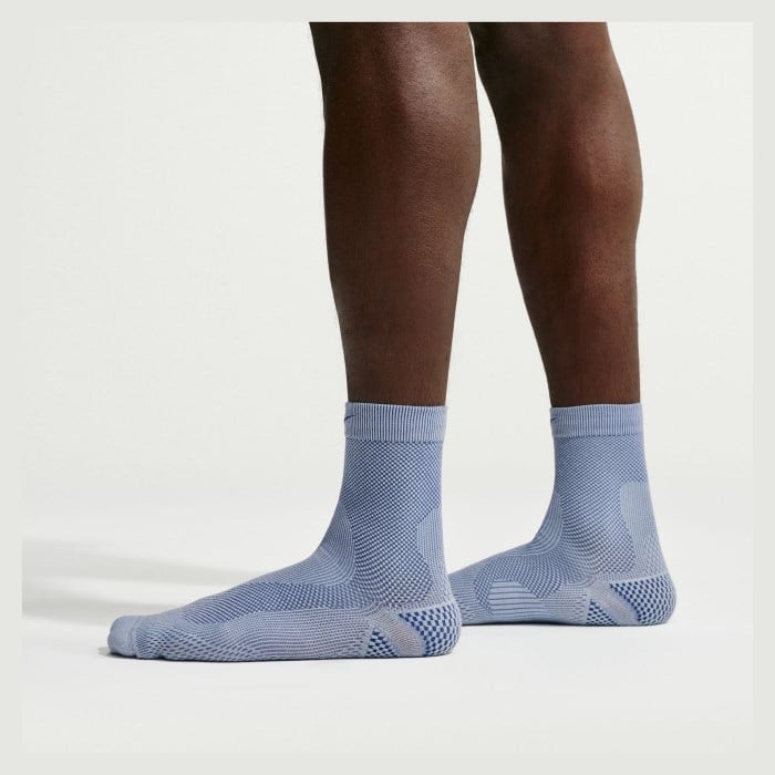 Nike Lightweight Crew Running Socks - Hyrdrogen Blue/Mystic Navy - image 7