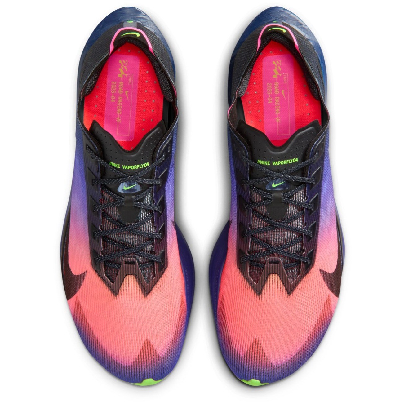 Nike ZoomX Vaporfly 4 - Mens Racing Shoes - Dark Obsidian/Black/Purple Dynasty