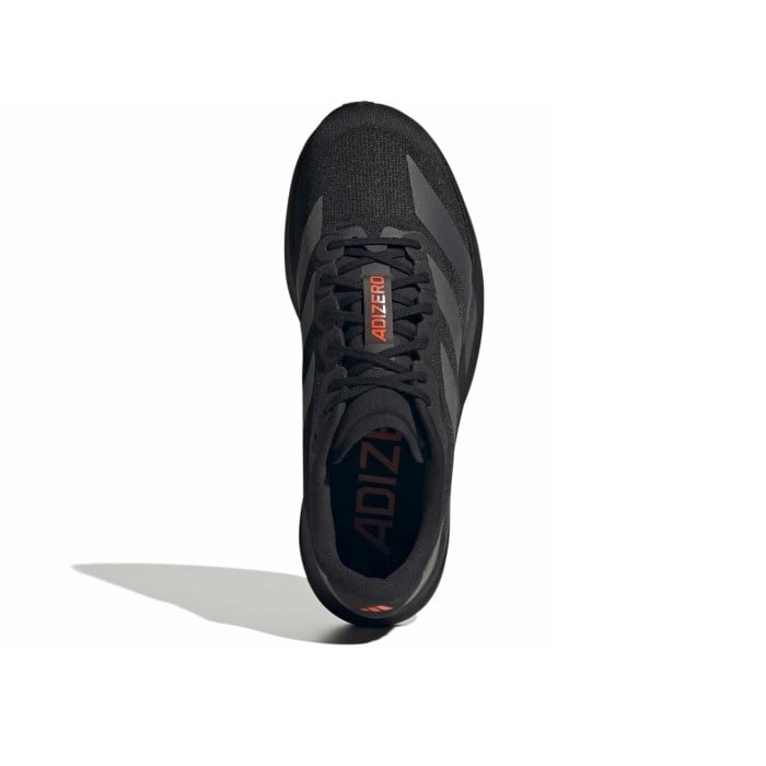 adidas Adizero Evo SL - Mens Running Shoes - Core Black/Grey Four/Impact Orange