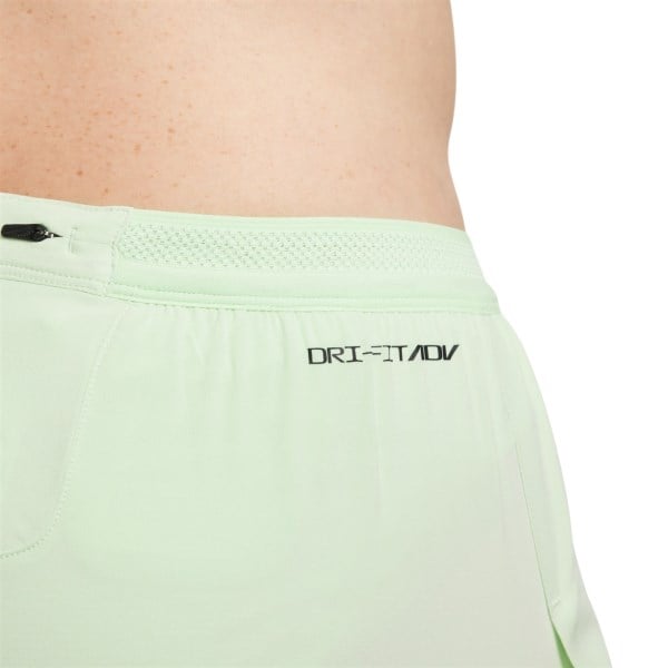 Nike Aeroswift 2 Inch Brief-Lined Mens Running Shorts - Vapor Green/Black