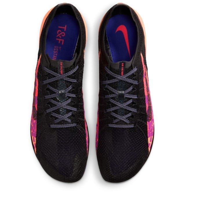 Nike Victory 2 GLAM - Unisex Mid Distance Track Spikes - Light Carbon/Black/Flash Crimson