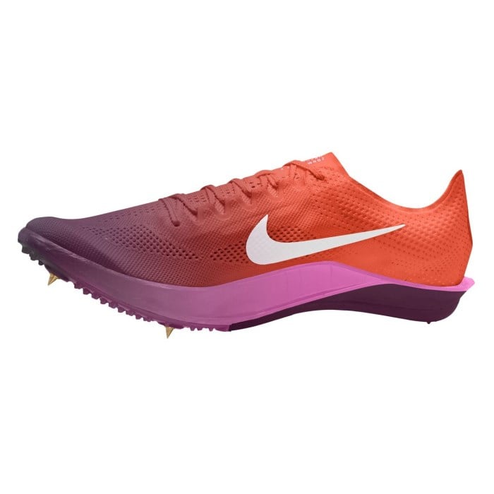 Nike ZoomX Dragonfly 2 - Unisex Long Distance Track Spikes - Bright Crimson/White/Hyper Crimson - image 2