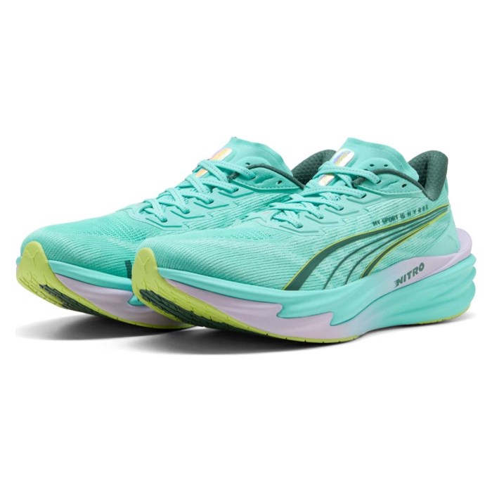 Puma Deviate Nitro 4 Hyrox - Mens Running Shoes - Intense Mint/Light Lavender - image 6