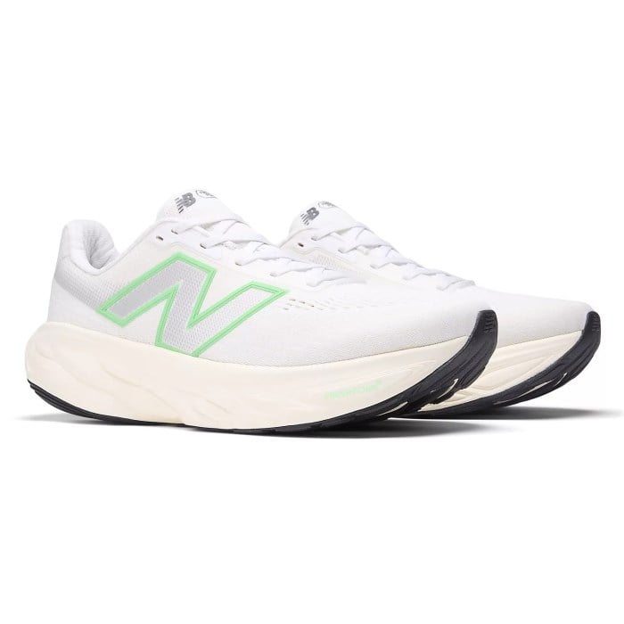 New Balance Fresh Foam X 1080v14 - Mens Running Shoes - NB 103 White/Lime Leaf/Angora
