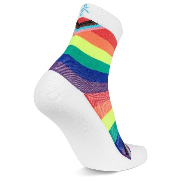 Balega Pride Mini Crew Length Running Socks - Rainbow