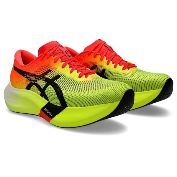 Asics MetaSpeed Edge Paris - Unisex Road Racing Shoes - Safety Yellow/Black