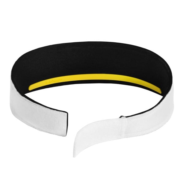 Halo V Velcro SweatBlock Headband - White