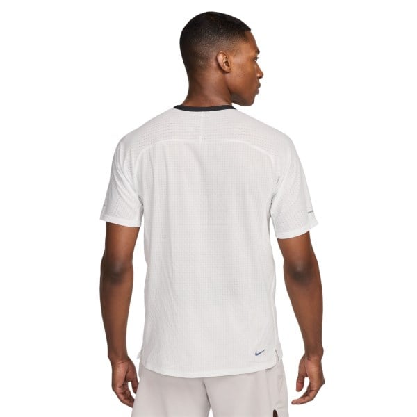 Nike Dri-Fit Trail Solar Chase Mens Trail Running T-Shirt - Summit White/Black