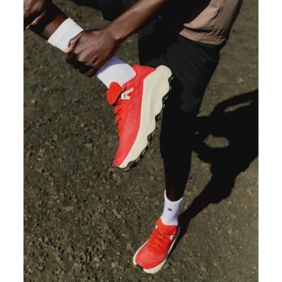 Salomon Ultra Glide 4 - Mens Trail Running Shoes - Fiery Red/Vanilla Ice/Black