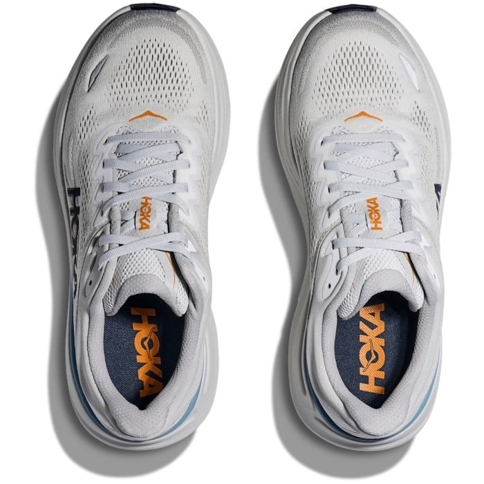 Hoka Bondi 9 - Mens Running Shoes - Stardust/Cosmic Grey