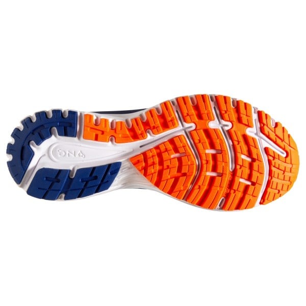 Brooks Defyance 11 - Mens Running Shoes - Blue/Orange/White