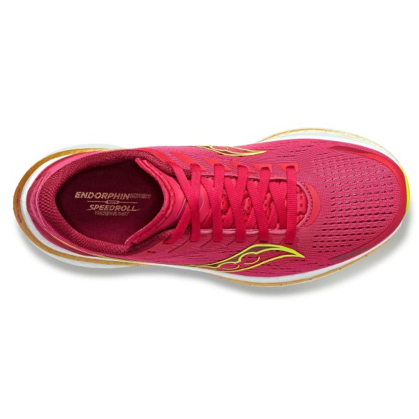 Saucony Endorphin Speed 3 - Womens Running Shoes - Red/Rose