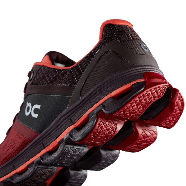 On Cloudace Classic - Womens Running Shoes - Ruby/Lava