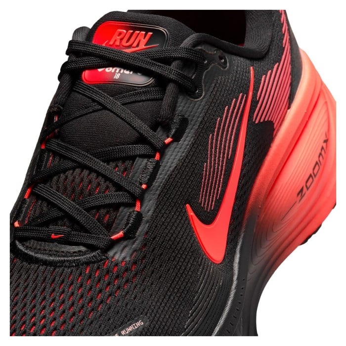 Nike Vomero 18 - Mens Running Shoes - Black/Bright Crimson/University Red - image 8