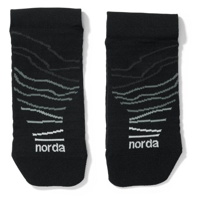 Norda Performance - Unisex Crew Socks - Black - image 2