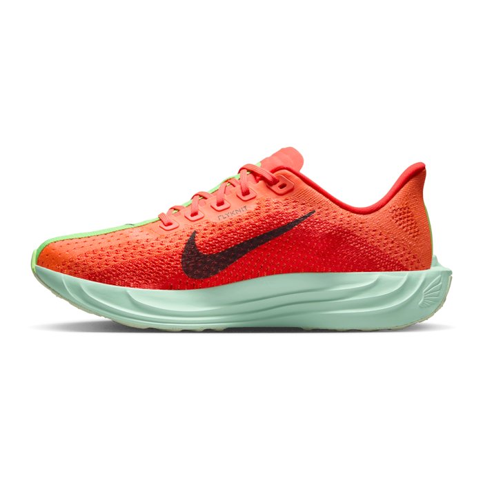 Nike Pegasus Plus - Womens Running Shoes - Bright Crimson/Cave Purple/Lime Blast