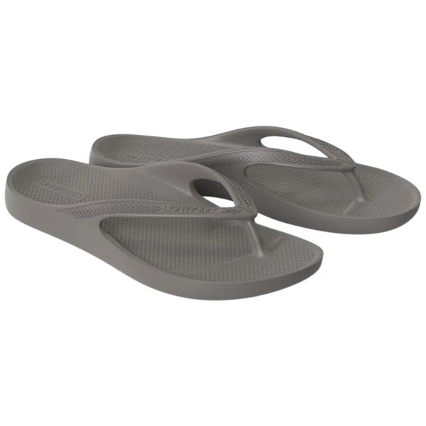 Lightfeet Revive Unisex Recovery Thongs - Coastal Grey