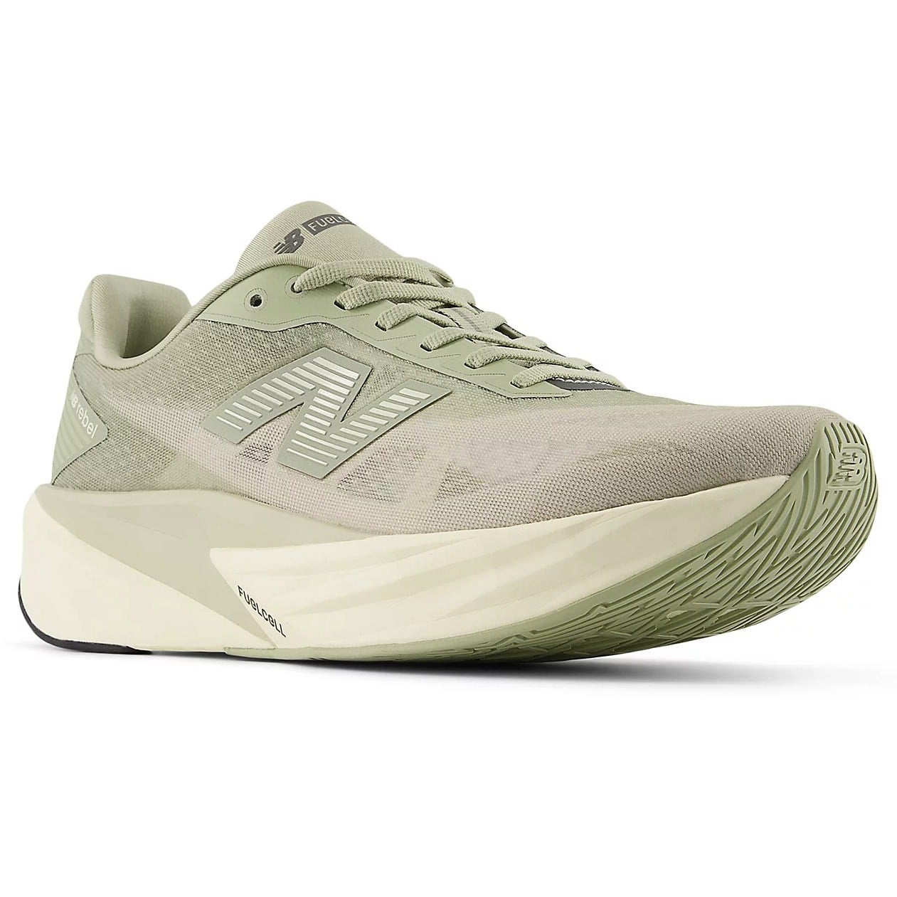 New Balance FuelCell Rebel v5 - Mens Running Shoes - Olivine/Shipyard