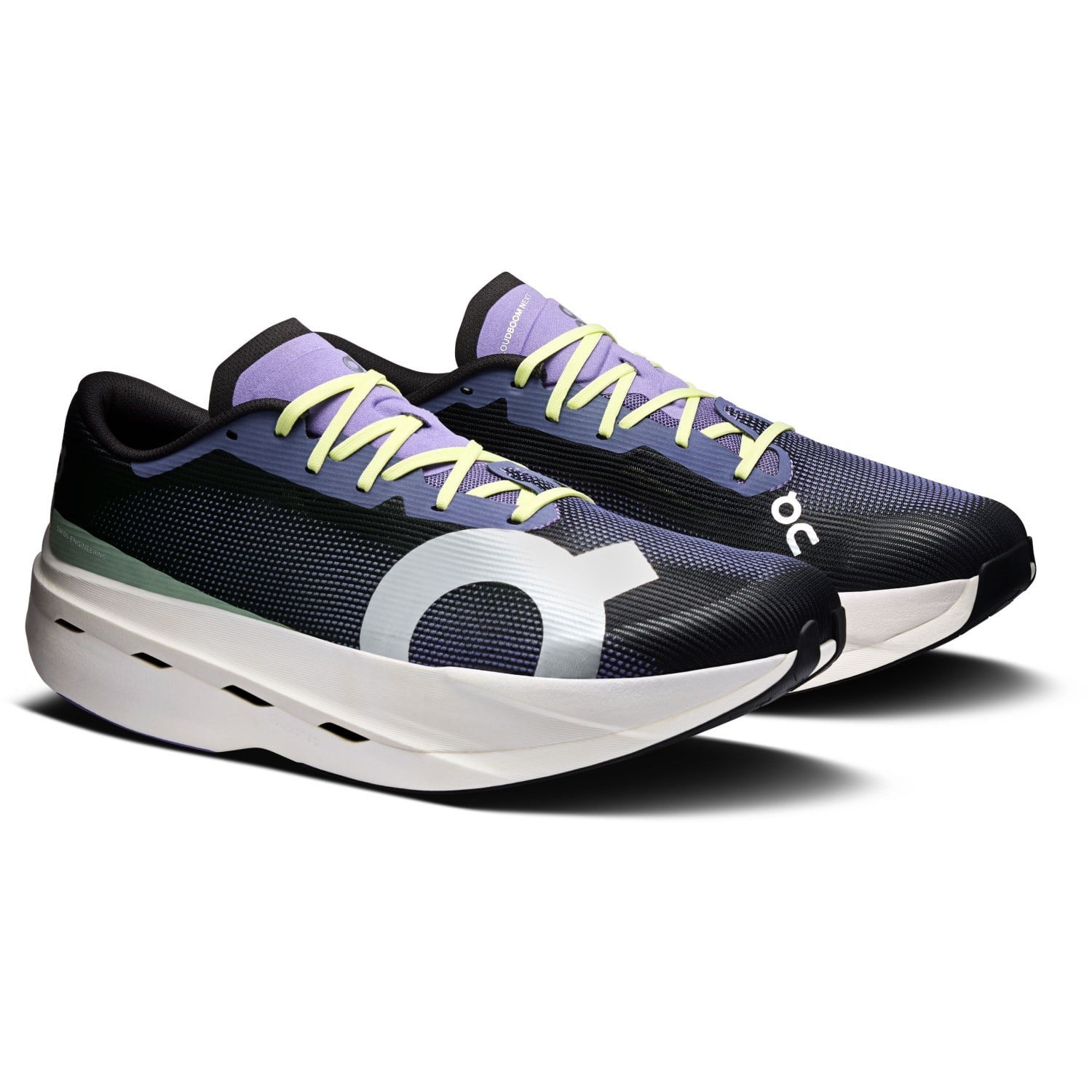 On Cloudboom Volt - Mens Running Shoes - Black/Juniper