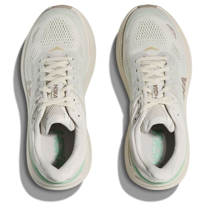 Hoka Bondi 9 - Womens Running Shoes - Truffle Salt/Sea Glass
