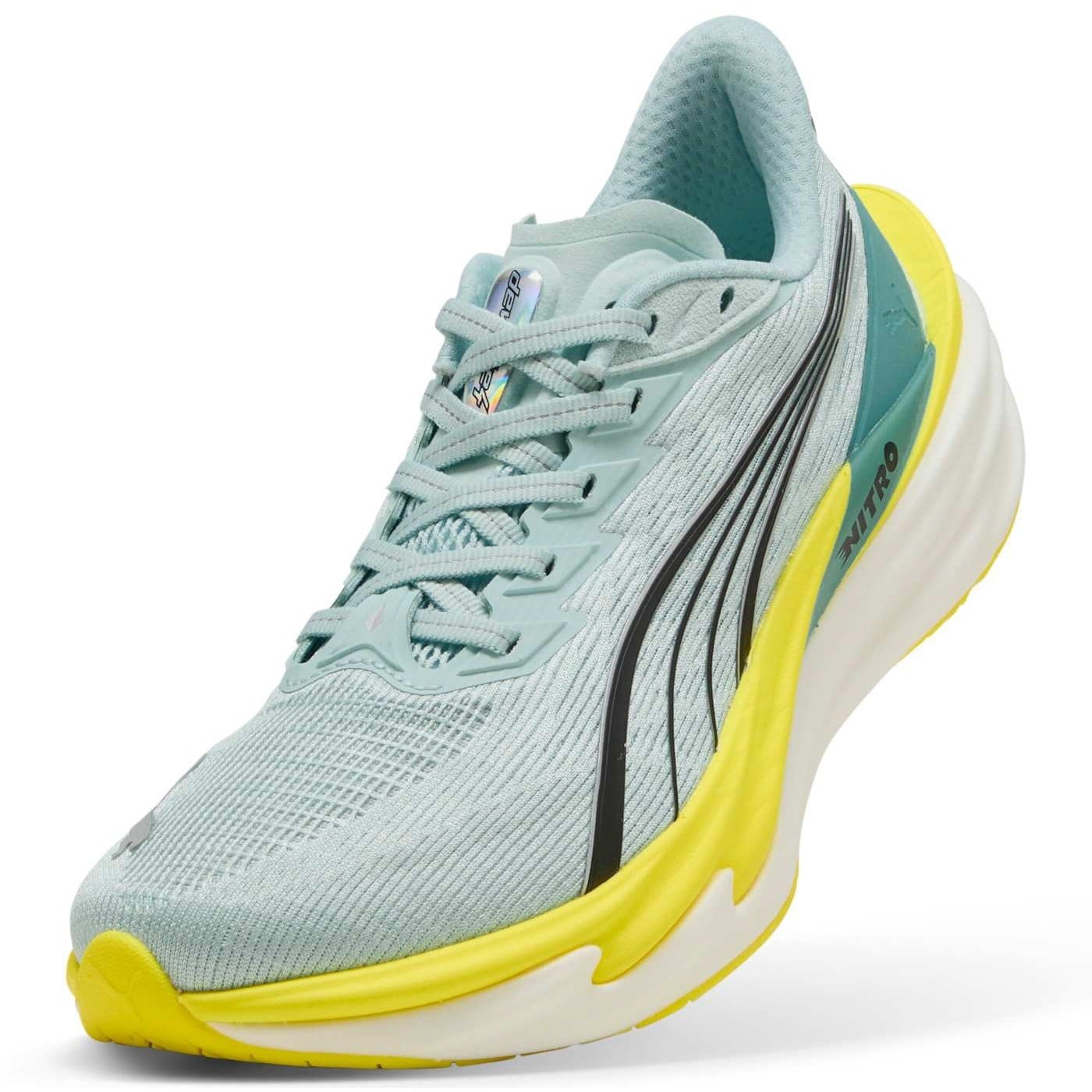 Puma Deviate Nitro 4 - Womens Running Shoes - Fresh Water/Nitro Blue