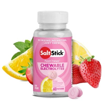 SaltStick FastChews - 60 Count Bottle - Pink Lemonade