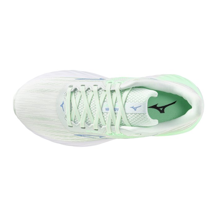 Mizuno Wave Inspire 21 - Womens Running Shoes - Mint/Bel Air Blue/Neo Mint