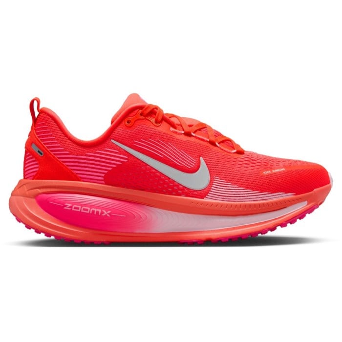Nike Vomero 18 - Womens Running Shoes - Bright Crimson/Metallic Silver