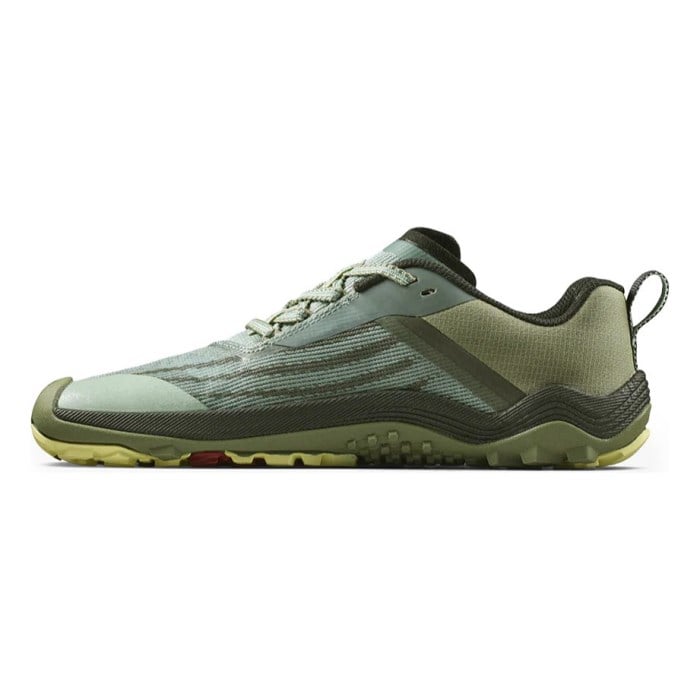 Vivobarefoot Primus Trail Flow - Mens Trail Running Shoes - Glacial Green