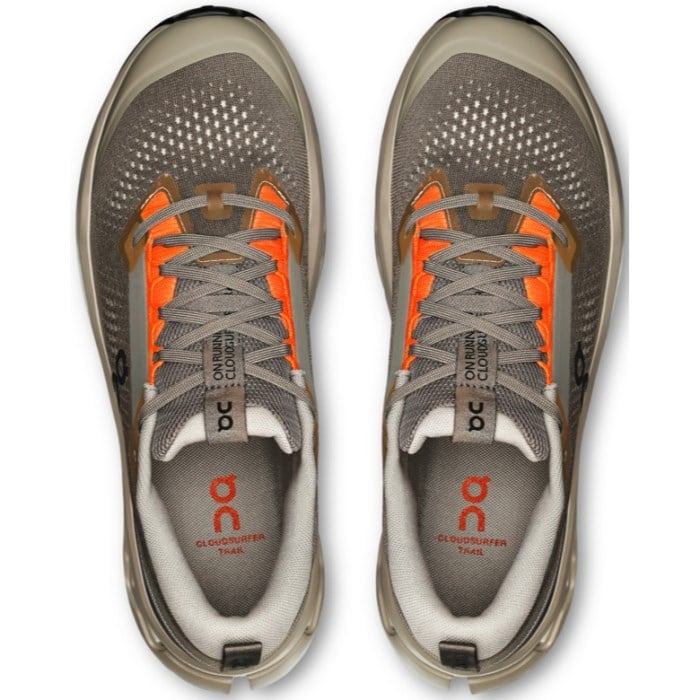 On Cloudsurfer Trail 2 - Mens Trail Running Shoes - Eclipse/Cinder