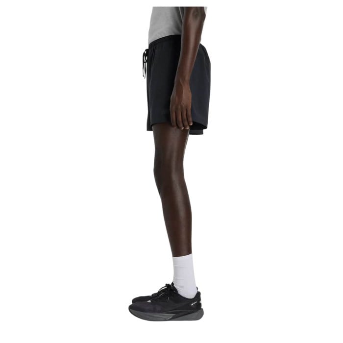 New Balance RC Essential 5 Inch Mens Shorts - Black