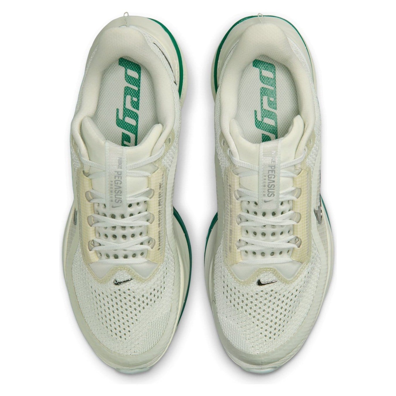 Nike Pegasus Premium - Mens Running Shoes - Sea Glass/Metallic Silver/Malachite
