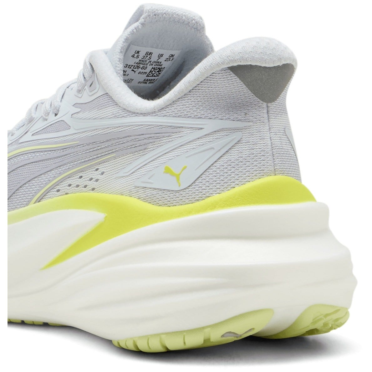 Puma MagMax Nitro 2 - Womens Running Shoes - Silver Mist/Apple Spritz