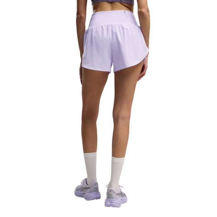 Puma Dreamrun dryCELL Womens 3 Inch Running Shorts - Light Lavender - image 2