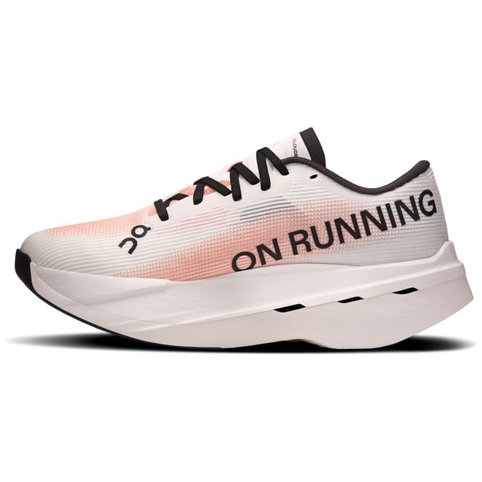 On Cloudboom Volt - Womens Running Shoes - Ivory/Sunstone