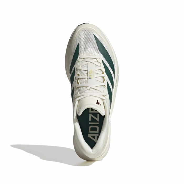 adidas Adizero Boston 13 - Mens Running Shoes - Off White/Collegiate Green/Royal Blue - image 3