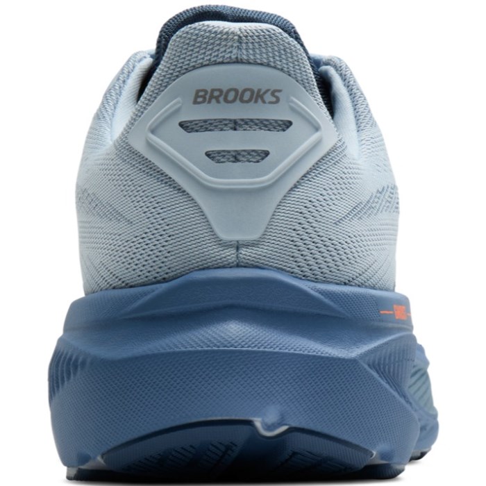 Brooks Ghost 17 - Mens Running Shoes - Skyway/Moonlight/Orange