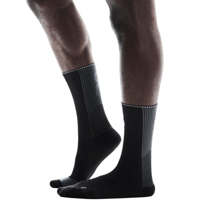 On Performance Run Unisex High Sock - Black/Eclipse