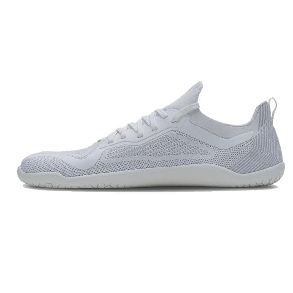 Vivobarefoot Primus Lite Knit - Mens Running Shoes - Bright White