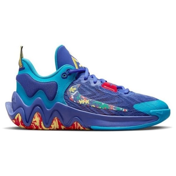 Nike Giannis Immortality 2 GS - Kids Basketball Shoes - Lapis/Yellow Strike/Laser Blue