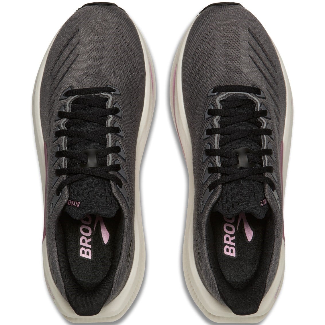 Brooks Glycerin Max 2 - Womens Running Shoes - Grey/Coconut/Metallic