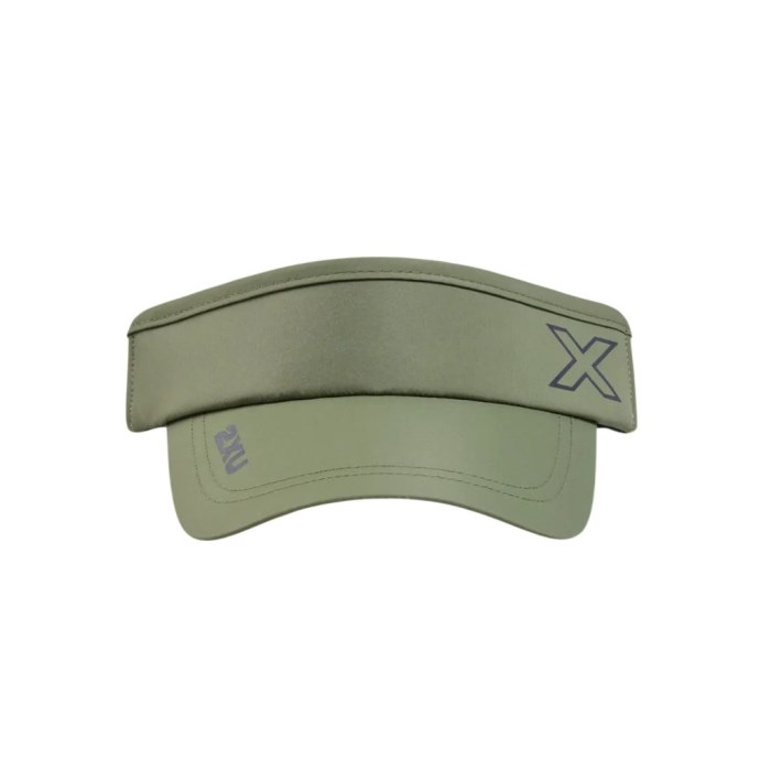 2XU Performance Running Visor - Alpine/Black