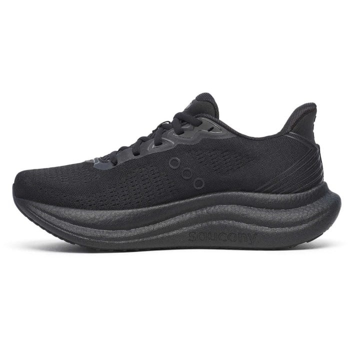 Saucony Triumph 23 - Mens Running Shoes - Triple Black