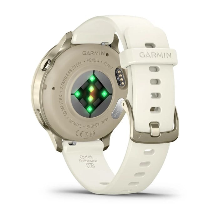 Garmin Venu 4 Smartwatch 41mm - Lunar Gold/Bone