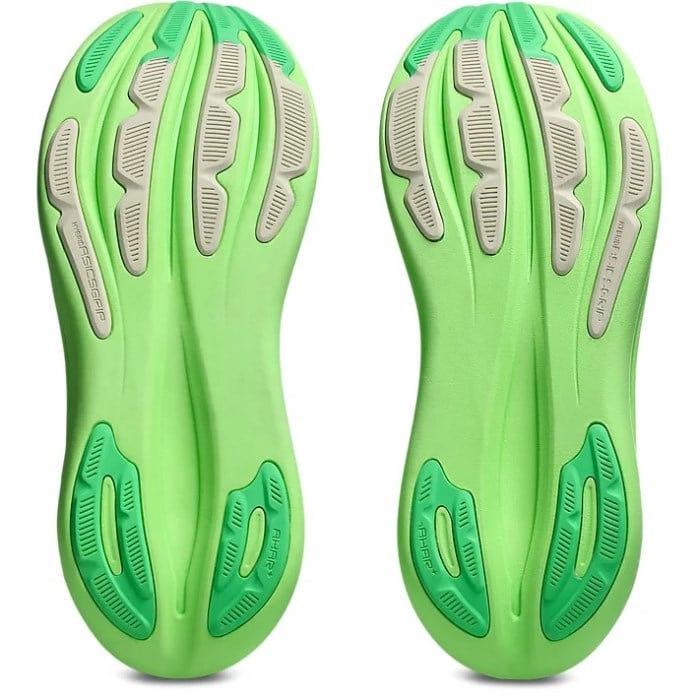 Asics Gel Nimbus 28 - Mens Running Shoes - Cream/Black