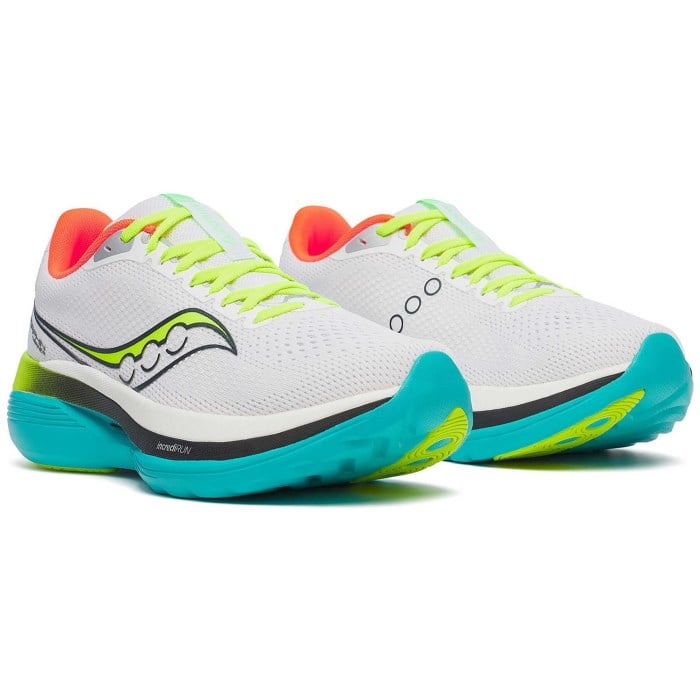 Saucony Endorphin Trainer - Mens Running Shoes - White/Mutant