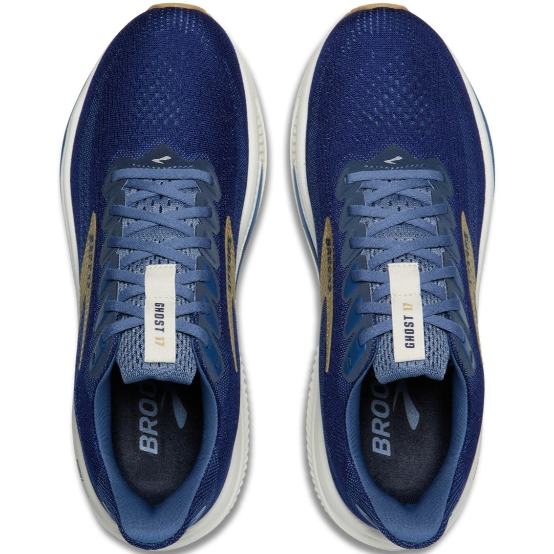 Brooks Ghost 17 - Mens Running Shoes - Beacon Blue/Moonlight