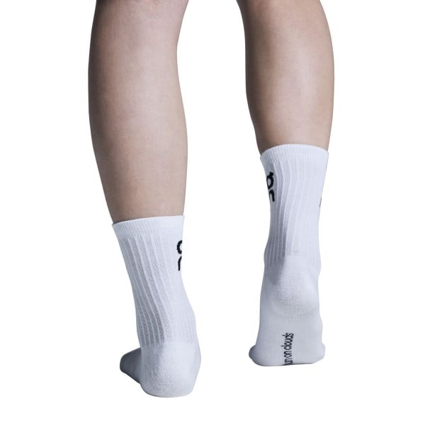 On Running Crew Logo Sock High - 3 Pack - White